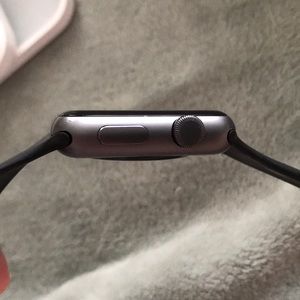 apple watch 42mm s gry al blk sport